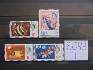 Фото марки Британские Фиджи 1968г **