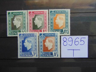 Фото марки Южная Африка серия 1937г **