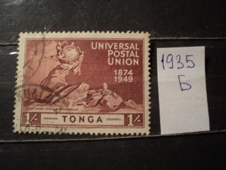 Фото марки Брит. Тонга 1949г