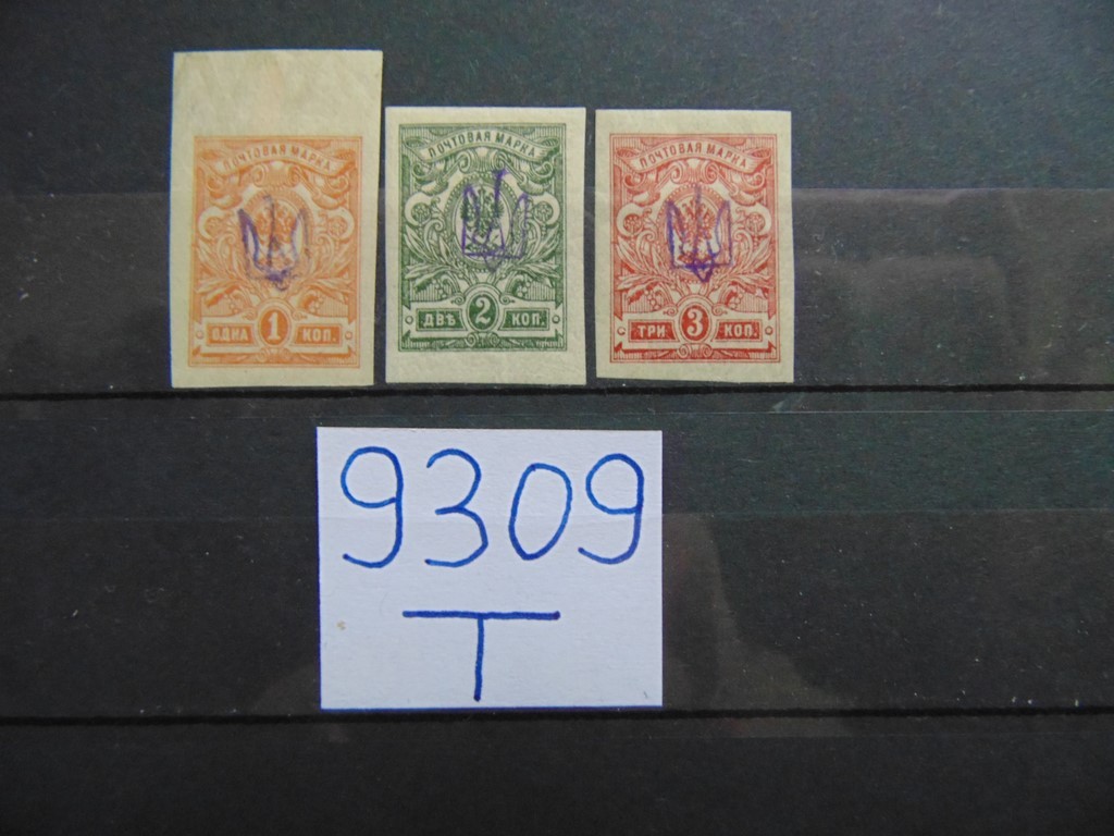 Фото марки Гражданская Война Киев-1 1919г *