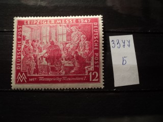 Фото марки Германия 1947г **