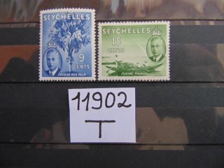 Фото марки Британские Сейшелы 1952г *