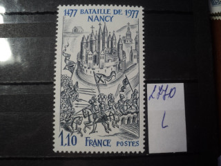Фото марки Франция 1977г *