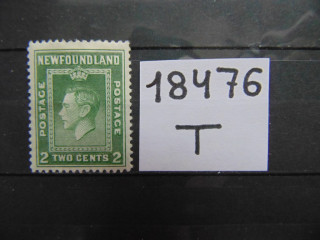 Фото марки Британский Ньюфаундленд 1938г *