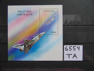 Фото марки Танзания блок 1993г **