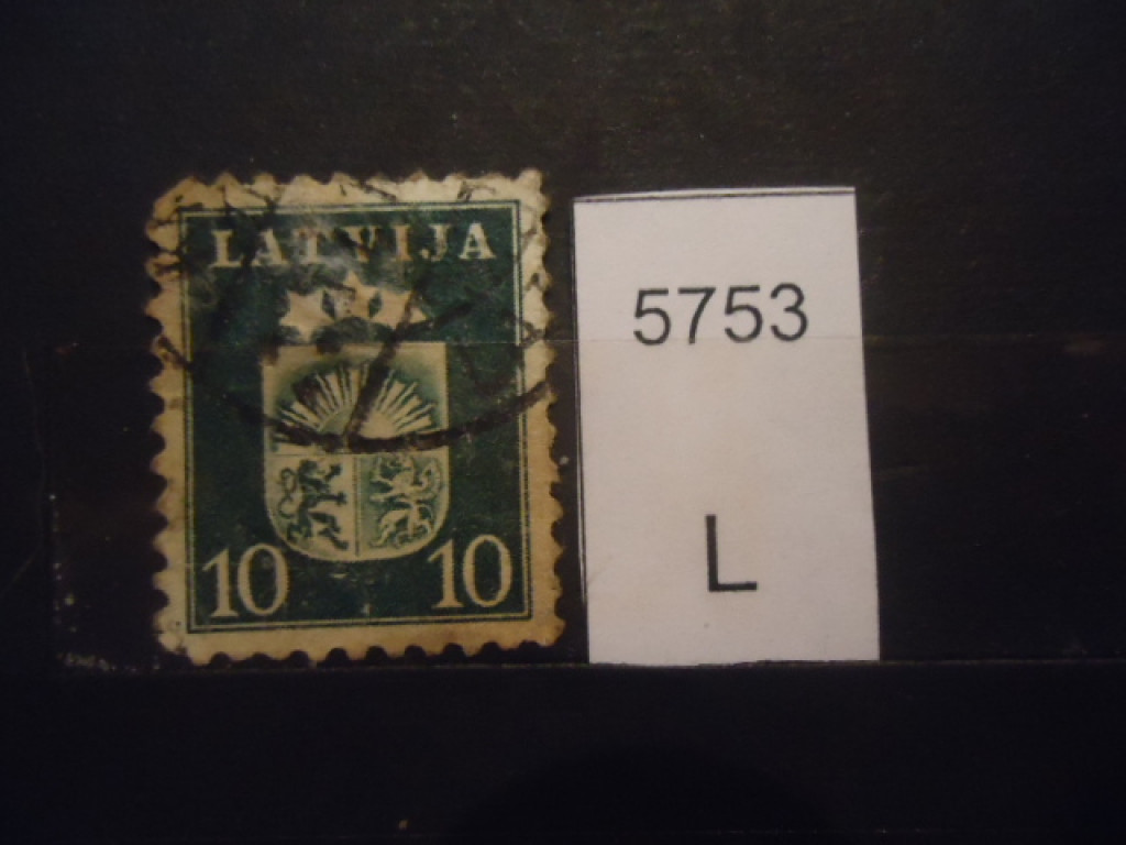 Фото марки Латвия 1940г
