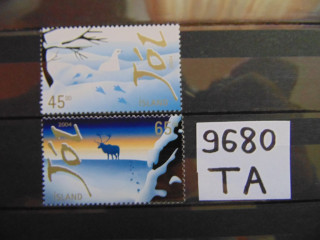 Фото марки Исландия серия 2004г **