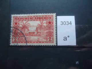 Фото марки Либерия 1915г