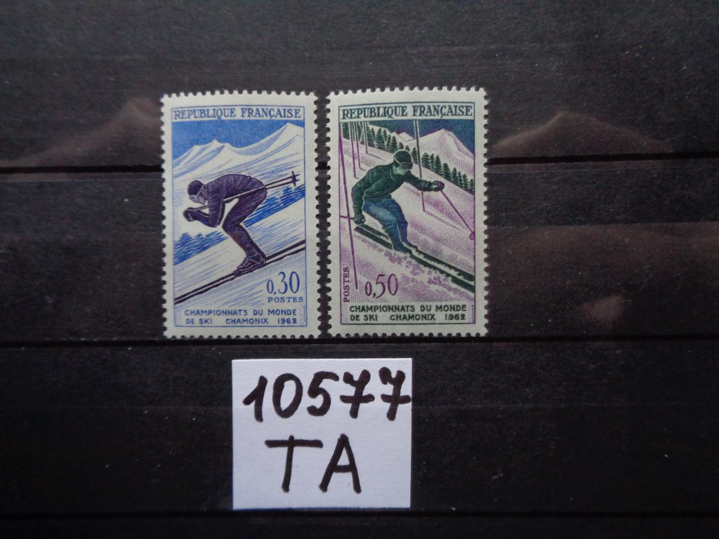 Фото марки Франция серия 1962г **