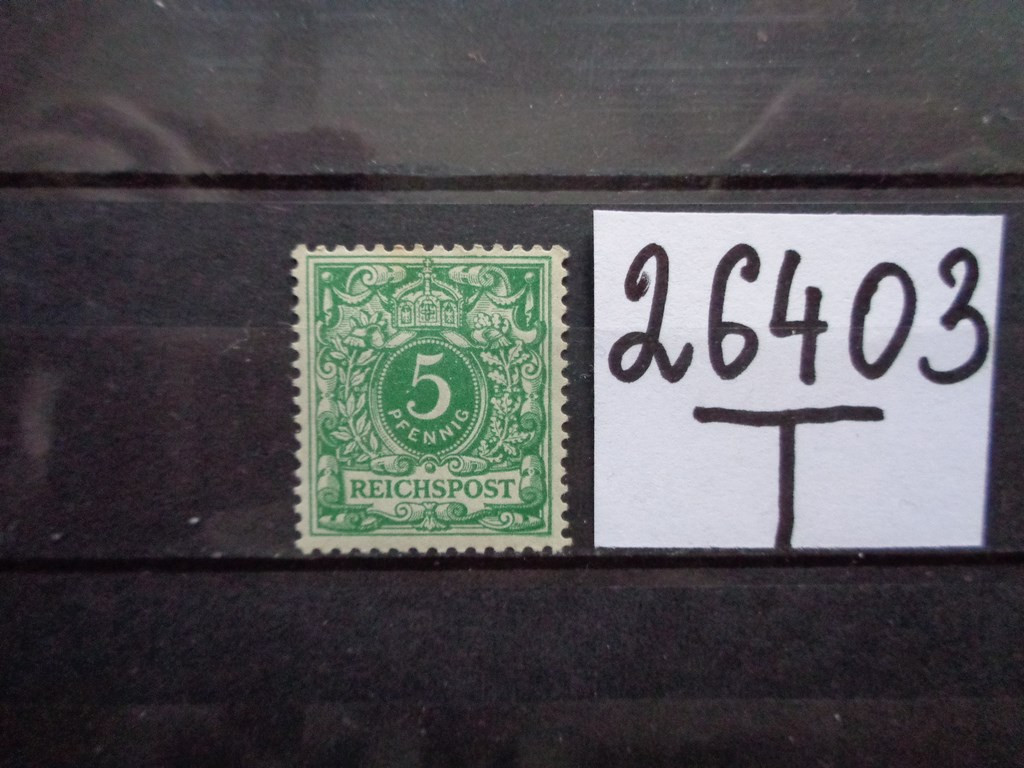 Фото марки Рейх 1889г *