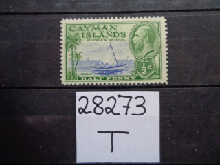 Фото марки Британские Каймановы Острова 1935г **