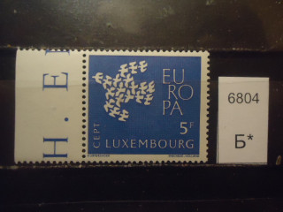 Фото марки Люксембург 1961г **