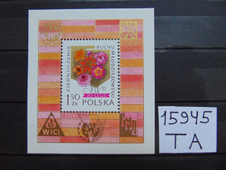 Фото марки Польша блок 1978г **