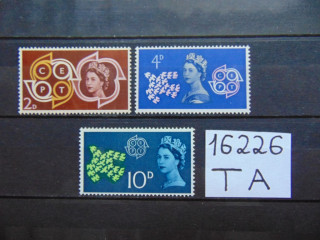 Фото марки Великобритания серия 1961г **