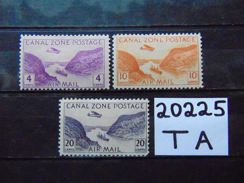 Фото марки Зона Панамского Канала авиапочта 1931г *