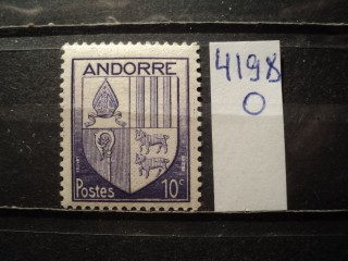 Фото марки Андорра 1944г **