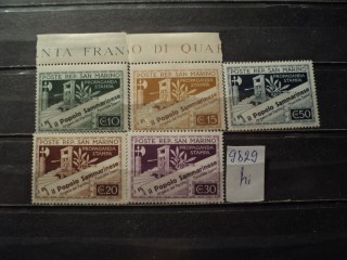 Фото марки Сан Марино 1943г *