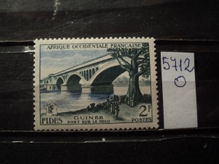 Фото марки Франц. Западная Африка 1956г **