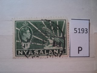 Фото марки Брит. Ньяссаленд 1934г
