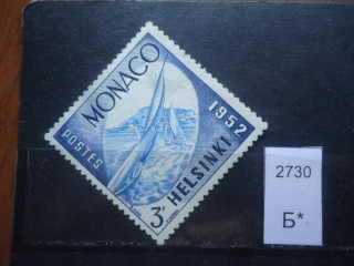 Фото марки Монако 1953г *