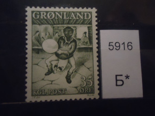 Фото марки Гренландия 1961г **