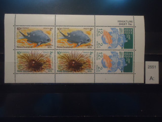 Фото марки Новая Зеландия 1979г малый лист **