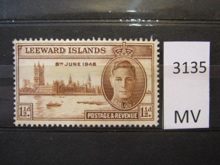 Фото марки Подветренные острова 1946г *