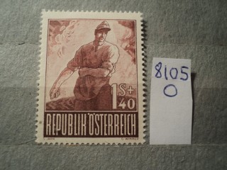 Фото марки Австрия 1947г **