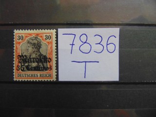 Фото марки Немецкое Морокко 1911г *