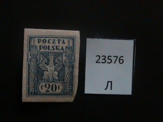 Фото марки Польша 1919г *