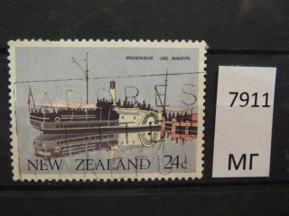 Фото марки Новая Зеландия 1984г