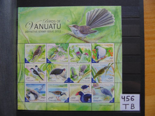 Фото марки Вануату малый лист 2012г **