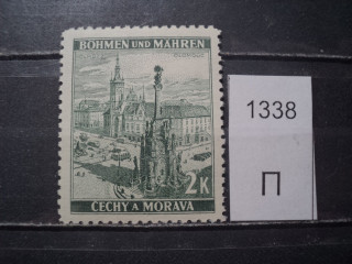 Фото марки Германская оккупация Чехословакии 1939-42гг **