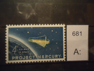Фото марки США 1962г **