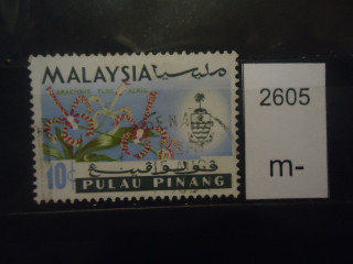 Фото марки Брит. Малайзия шт Пенанг 1965г