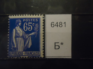 Фото марки Франция 1932-33гг **