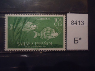 Фото марки Испанская Сахара 1953г **