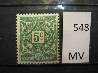 Фото марки Франц. Гвинея 1915г *