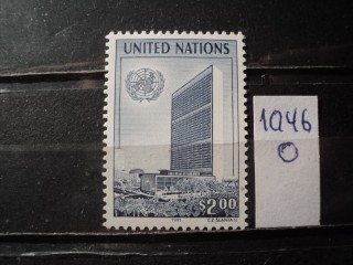 Фото марки ООН 1991г **