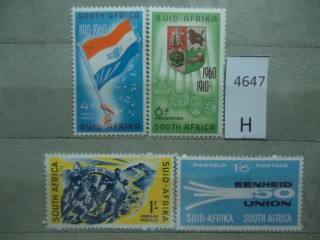 Фото марки Южная Африка 1960г серия **
