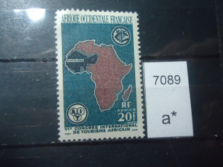 Фото марки Франц. Западная Африка **