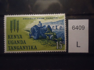 Фото марки Восточная Африка 1963г **