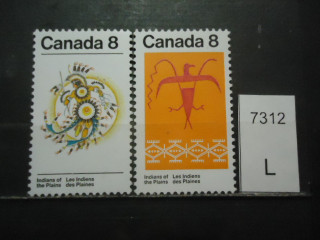 Фото марки Канада 1972г серия **