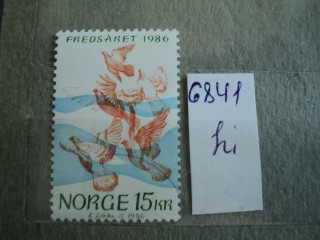 Фото марки Норвегия 1986г /3,5 евро/ **