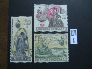 Фото марки Чехословакия 1958г серия