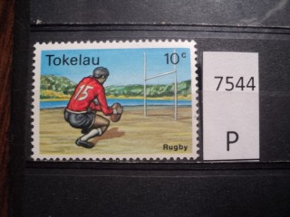 Фото марки Токелау острова 1979г **