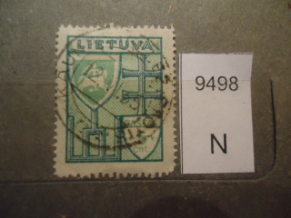 Фото марки Литва 1935г