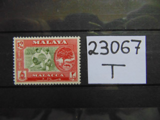 Фото марки Британская Малайя 1960г **