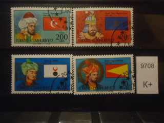 Фото марки Турция 1987г