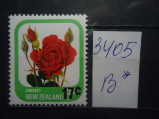 Фото марки Новая Зеландия 1979г надпечатка **